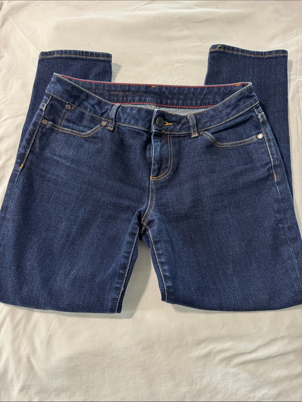 Talbots Dark Blue Straight Leg Jeans